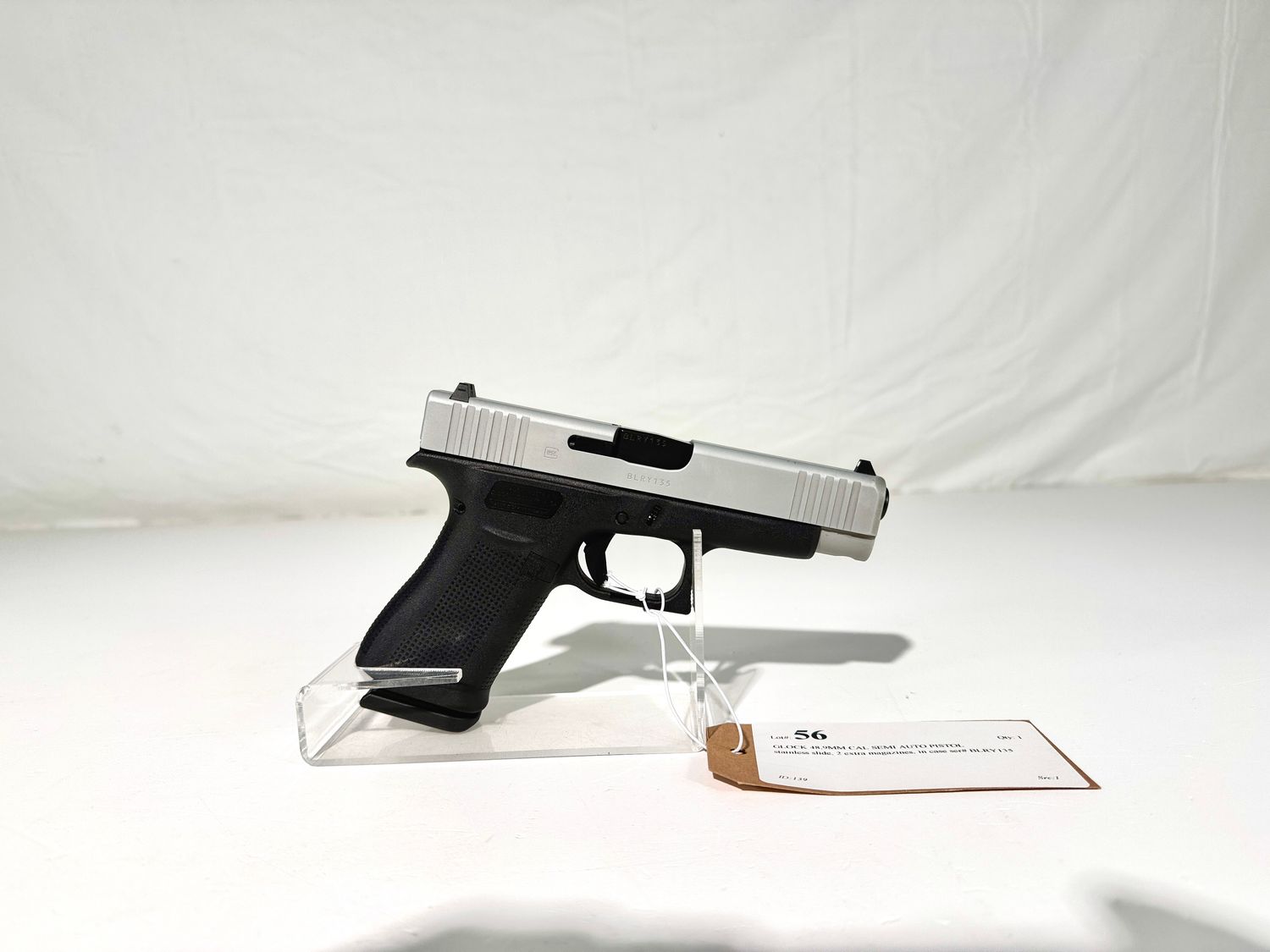 56 GLOCK 48, 9MM CAL SEMI AUTO PISTOL