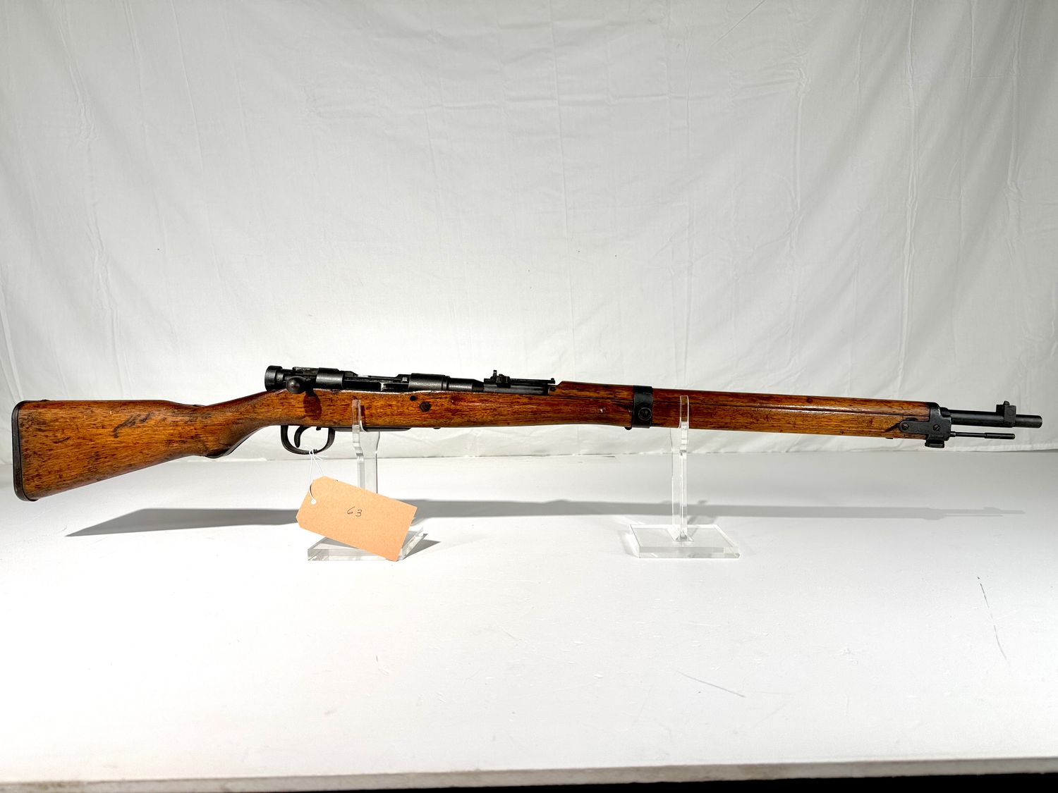 63 WWII JAPANESE BOLT ACTION RIFLE