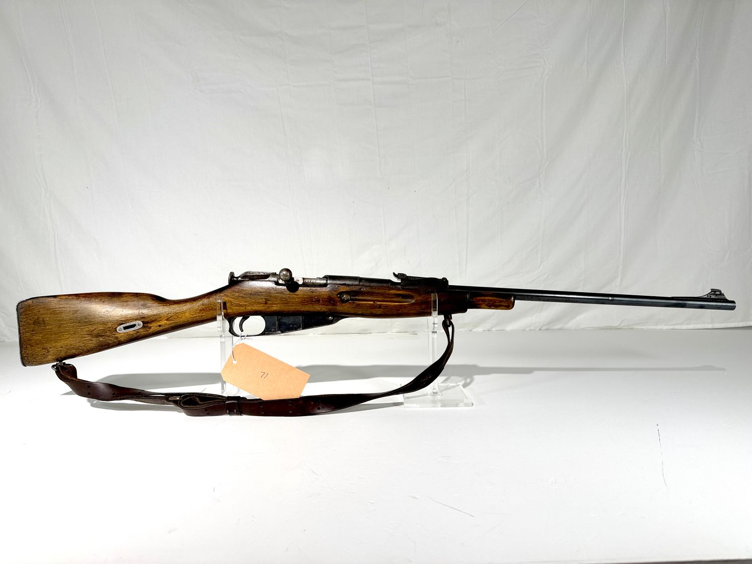 71 UNKNOWN MAKER/CALIBER BOLT ACTION RIFLE