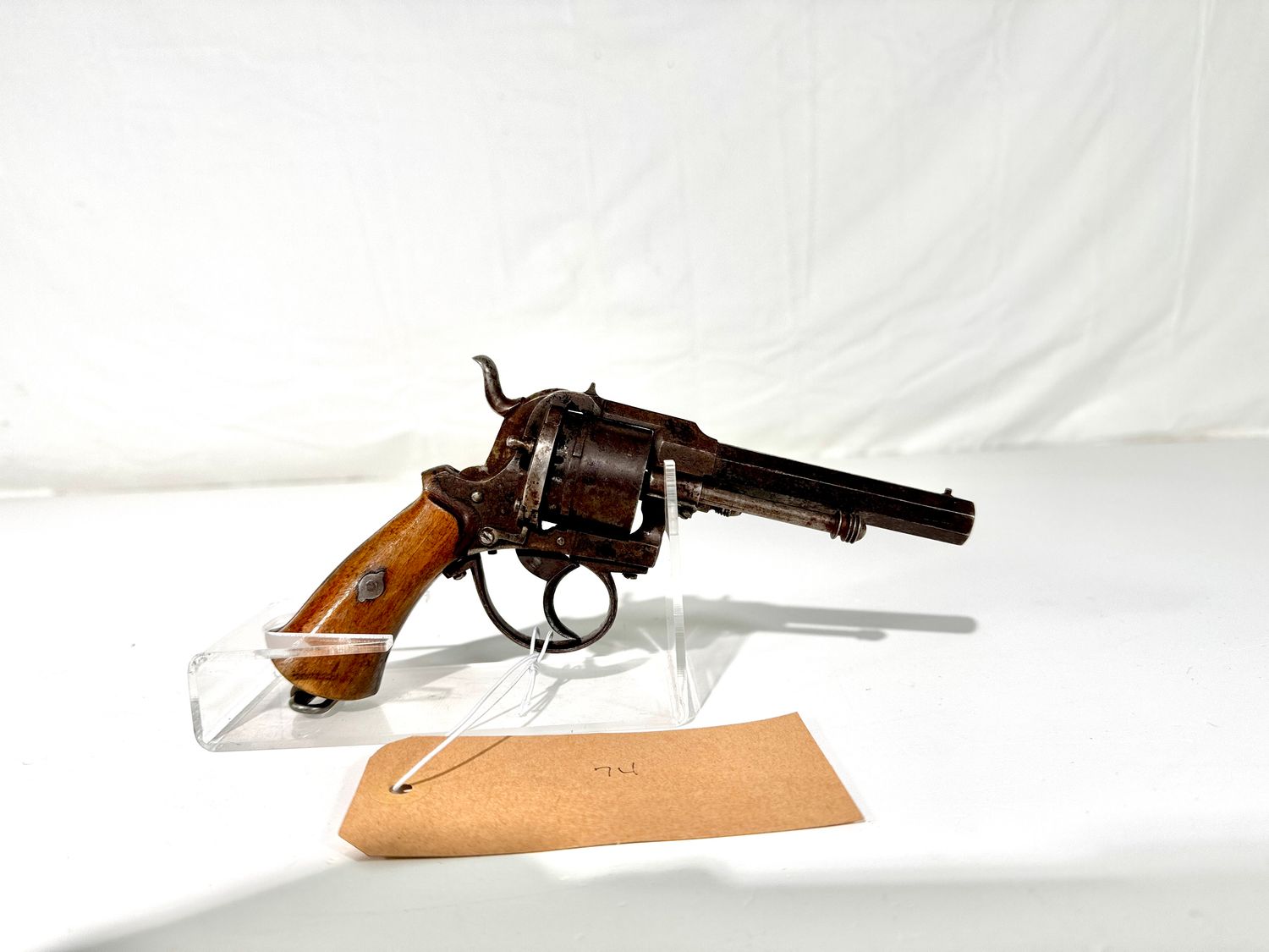 74 FRENCH UNKNOWN CALIBER REVOLVER