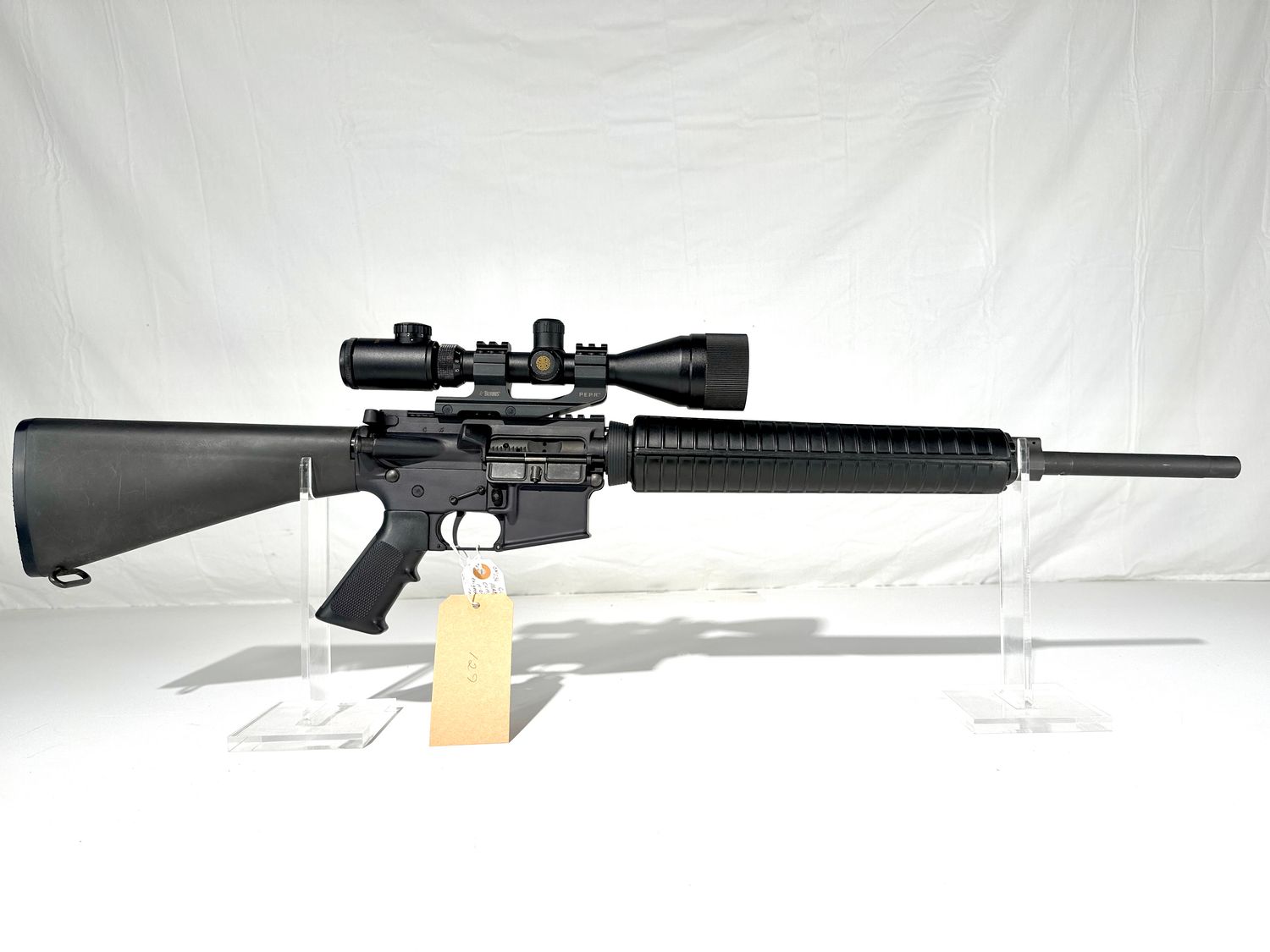 129 COLT MATCH HBAR 223 CAL SEMI AUTO RIFLE