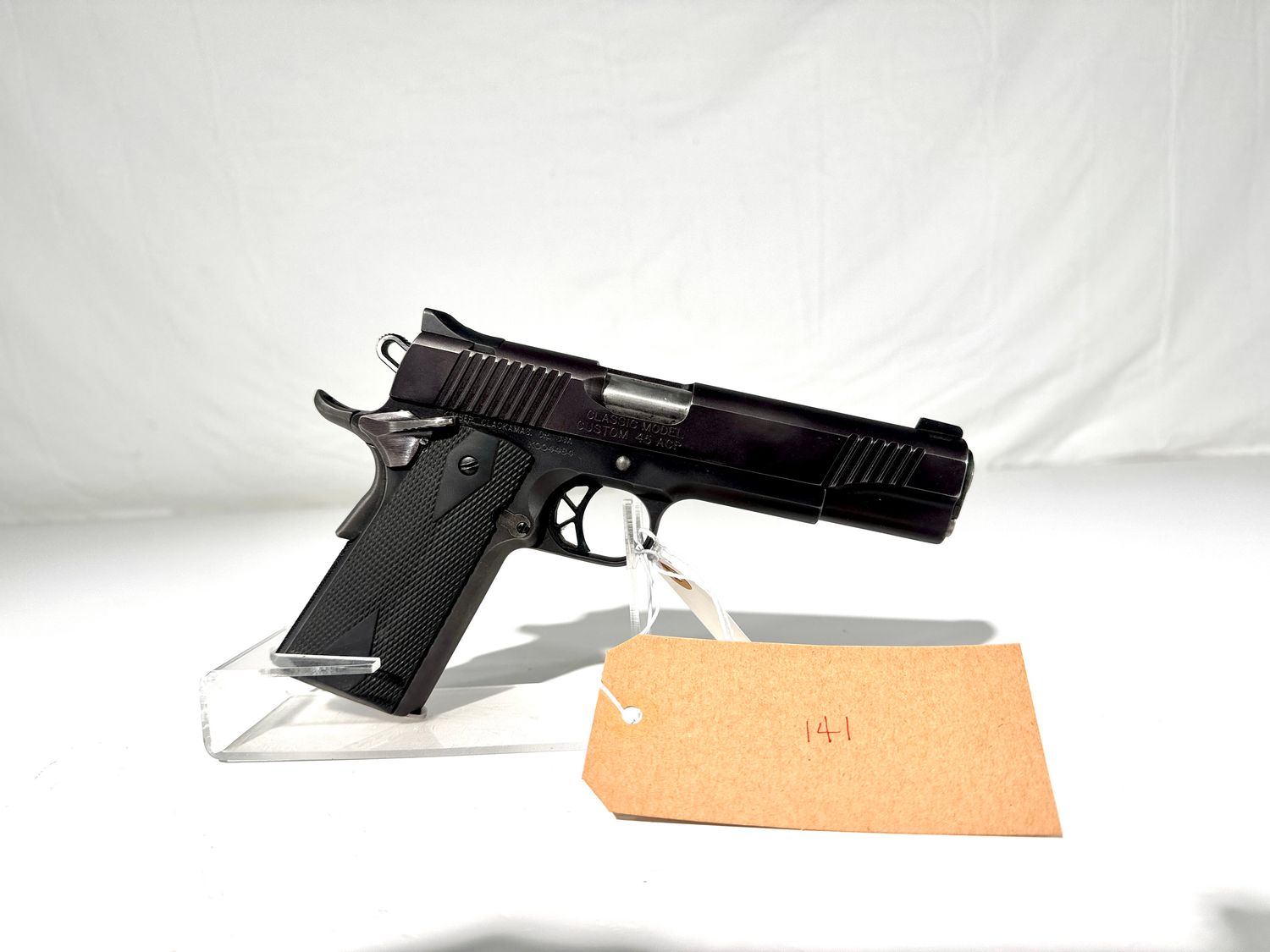 141 KIMBER CLASSIC CUSTOM 45 ACP SEMI AUTO PISTOL