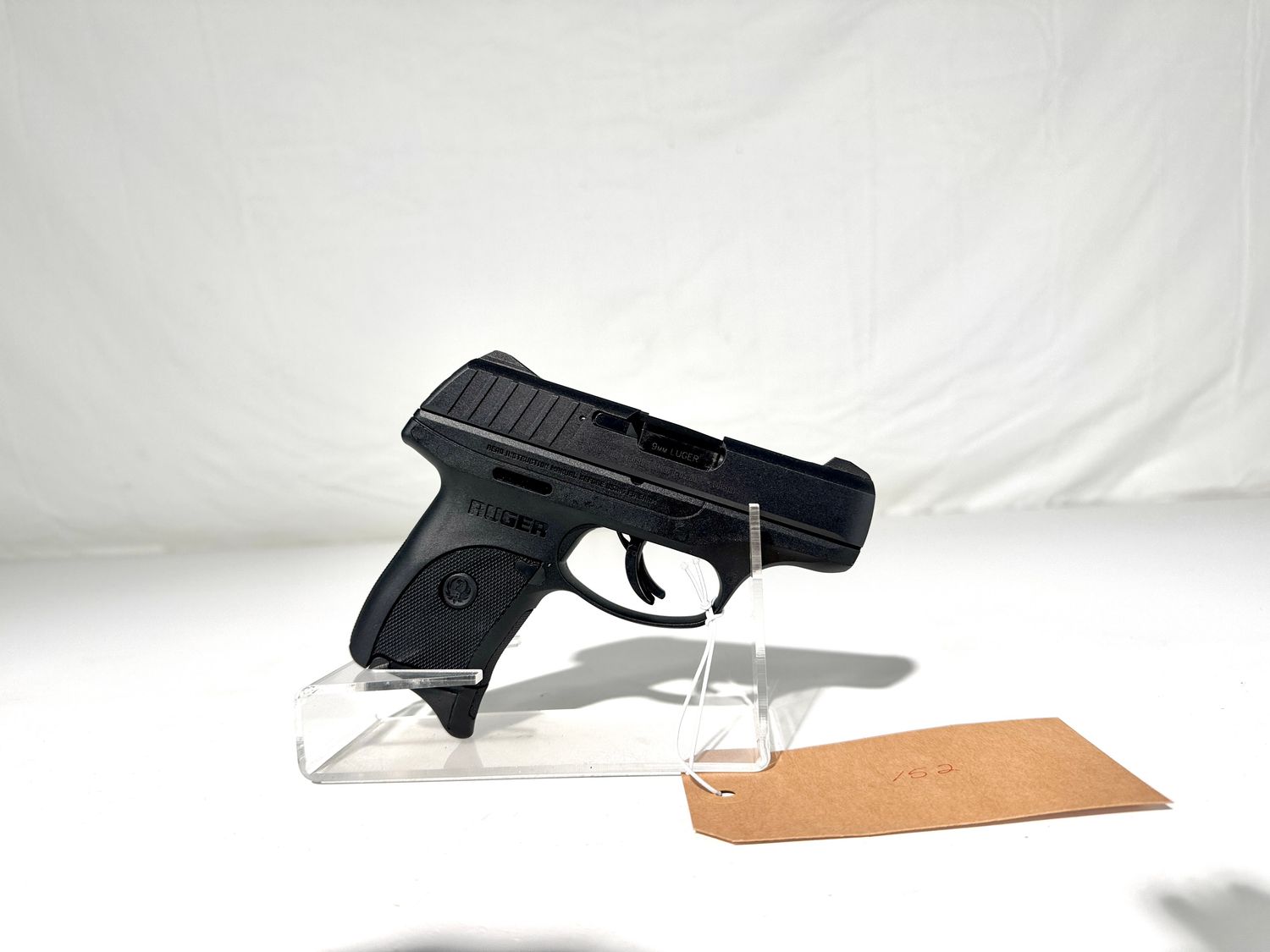 152 RUGER EC9S 9MM LUGER CAL SEMI AUTO PISTOL