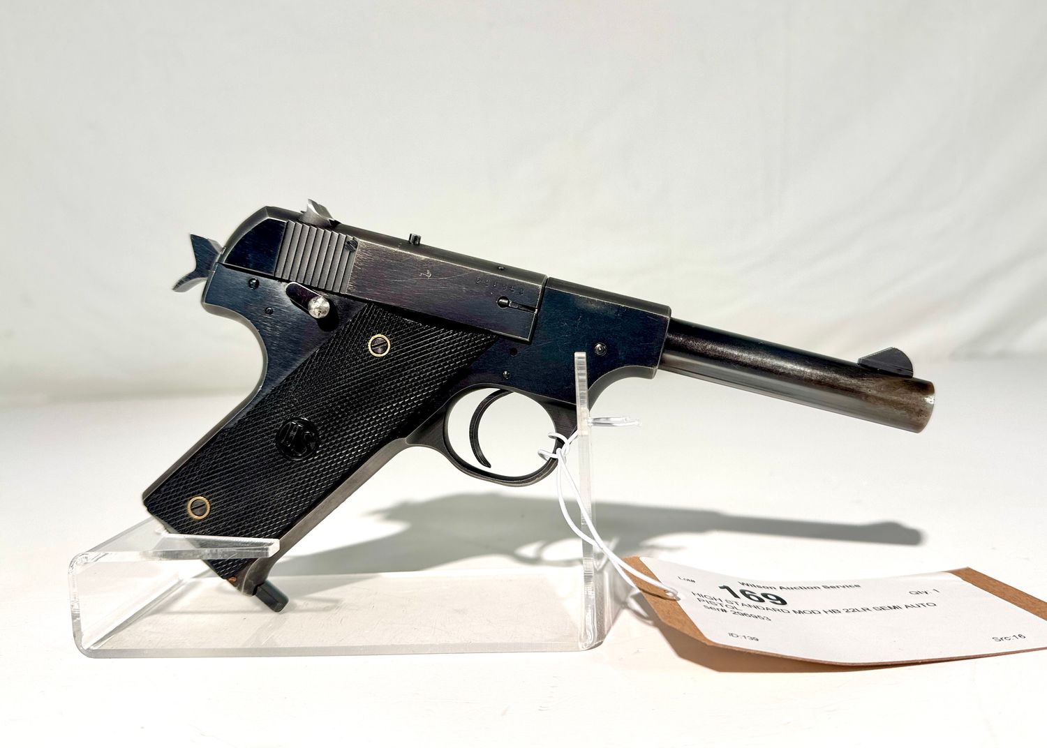 169 HIGH STANDARD MOD HB 22LR SEMI AUTO PISTOL