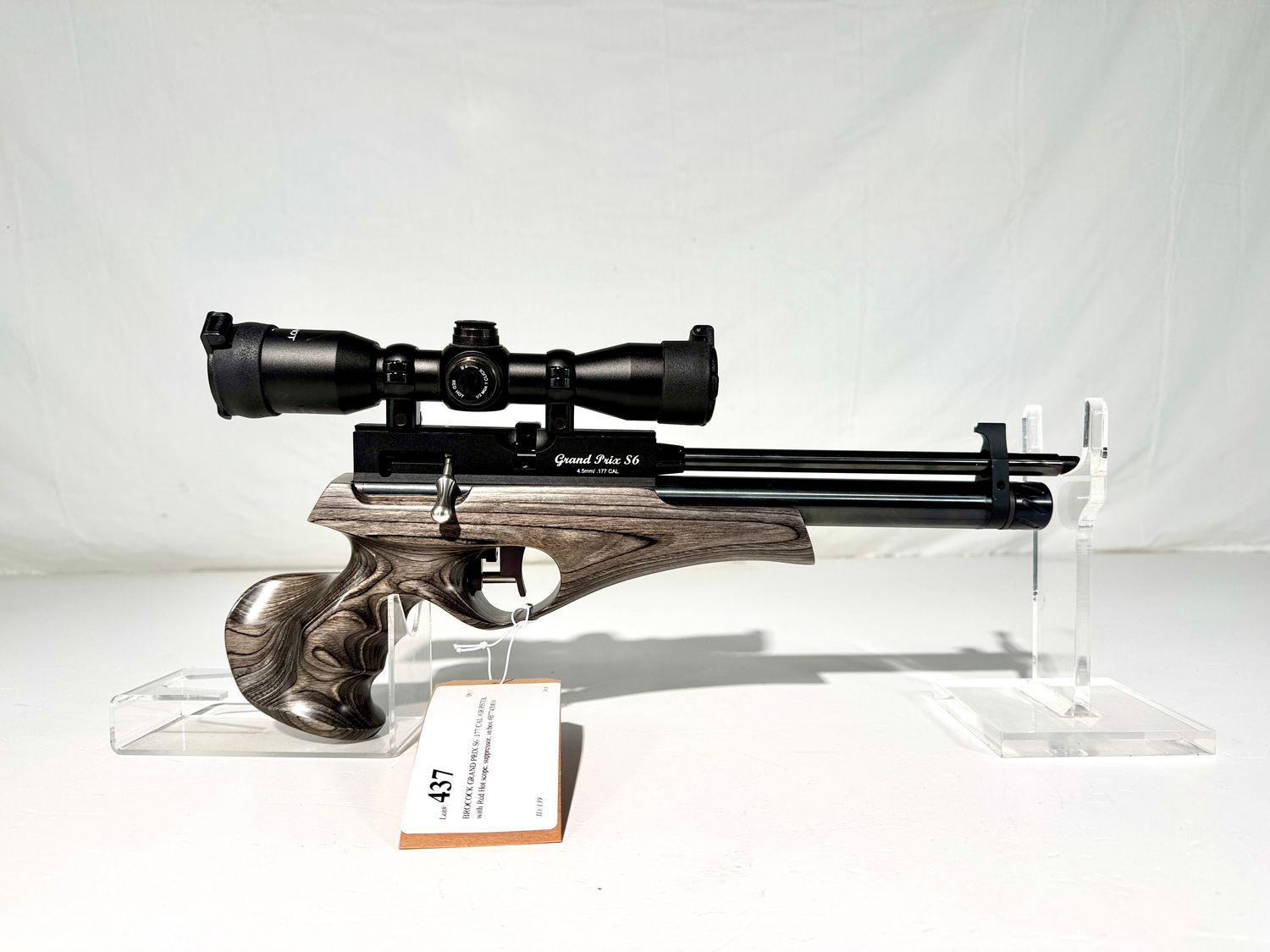 437 BROCOCK GRAND PRIX S6 .177 CAL AIR PISTOL
