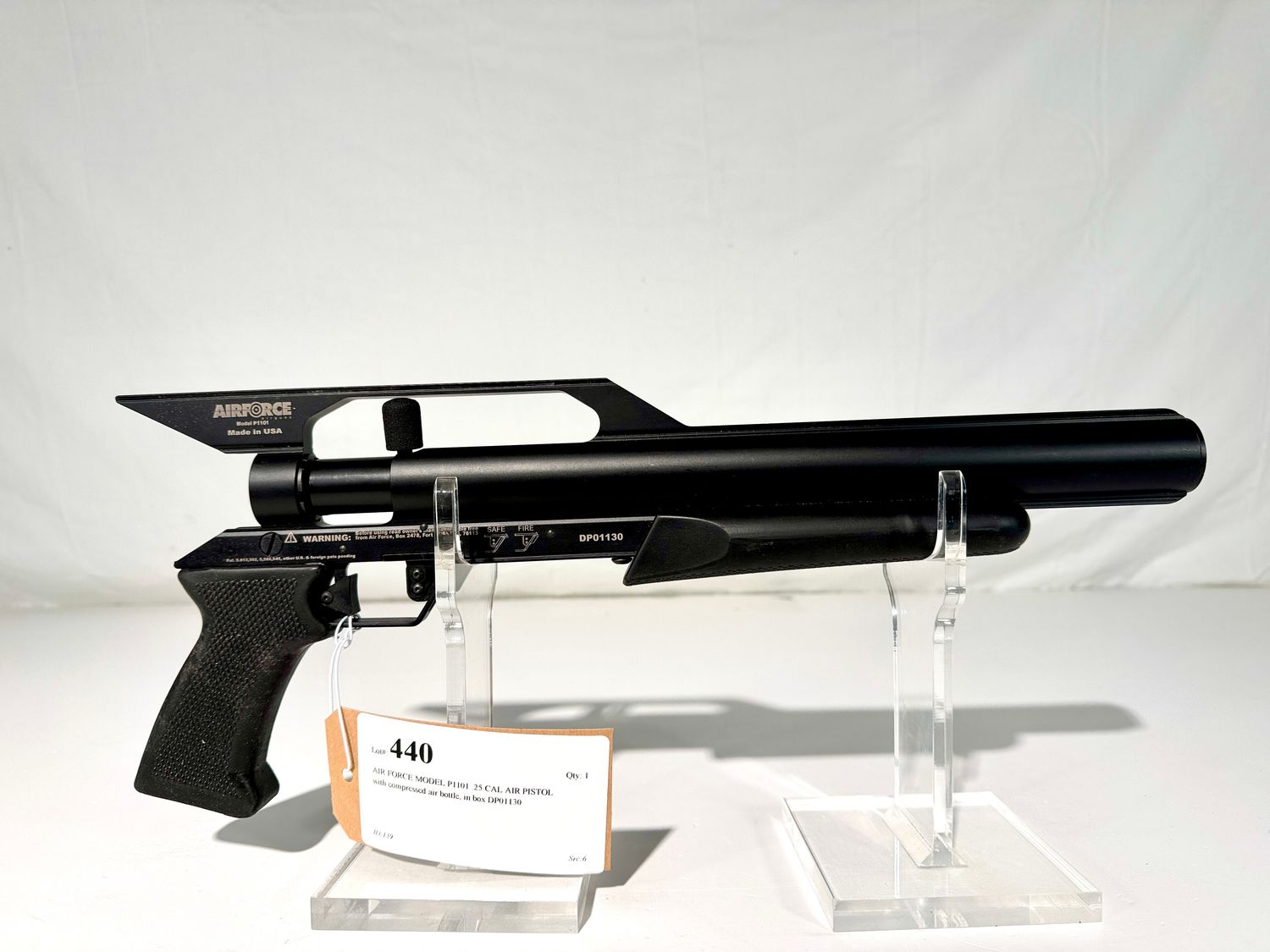 440 AIR FORCE MODEL P1101 .25 CAL AIR PISTOL