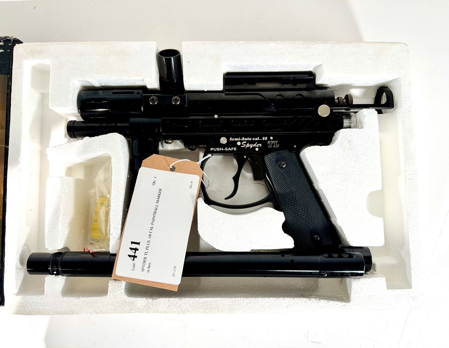 441 SPYDER TL PLUS .68 CAL PAINTBALL MARKER