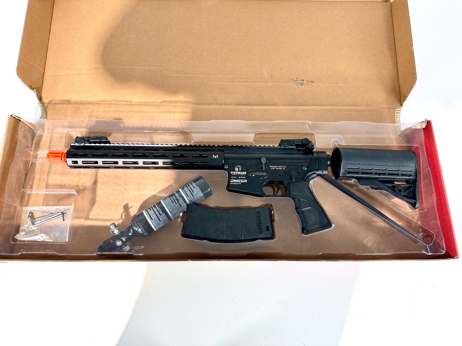 439 TIPPMAN TACTICAL OMEGA .6MM AIR SOFT RIFLE