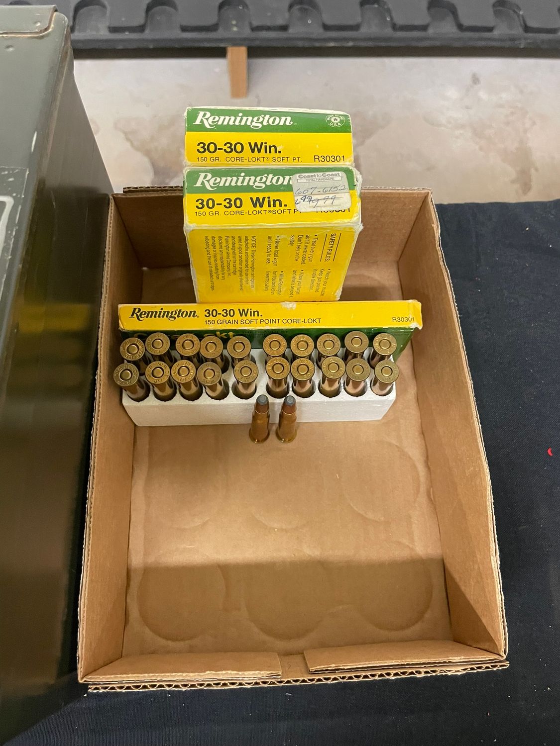 317 ASSORTED 30-30 WIN AMMO