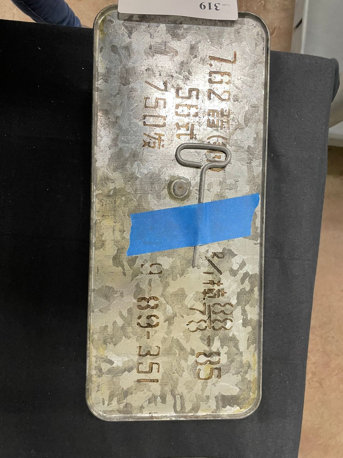 319 750 RDS 7.62 AMMO IN SARDINE CAN W/ KEY