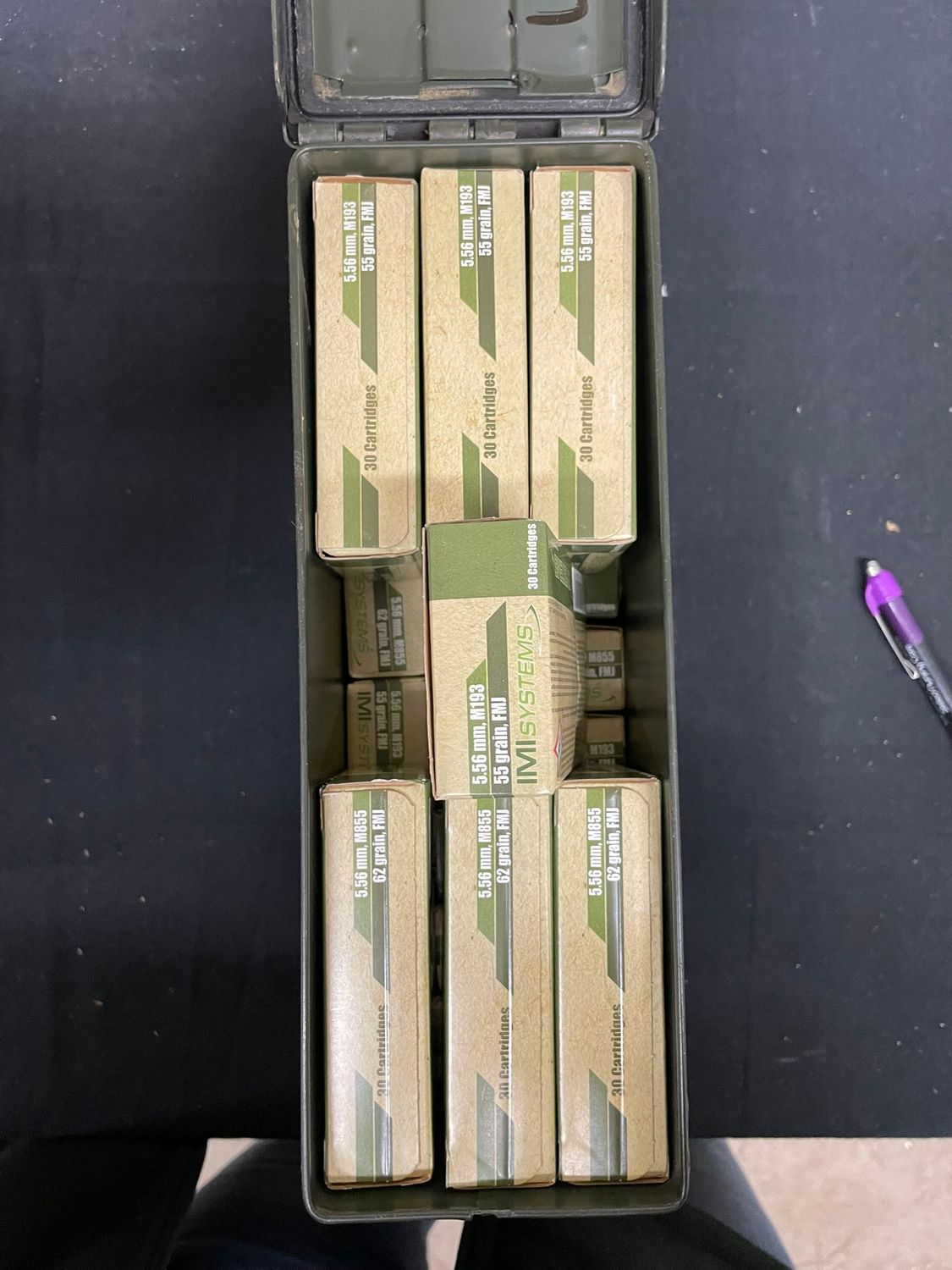 321 IMI SYSTEMS 5.56mm AMMO