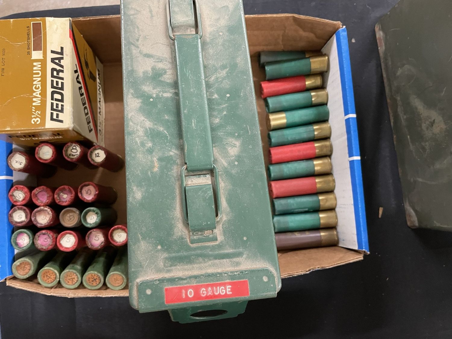 341 ASSORTED 10 GA 3-1/2&quot; SHOTGUN SHELLS