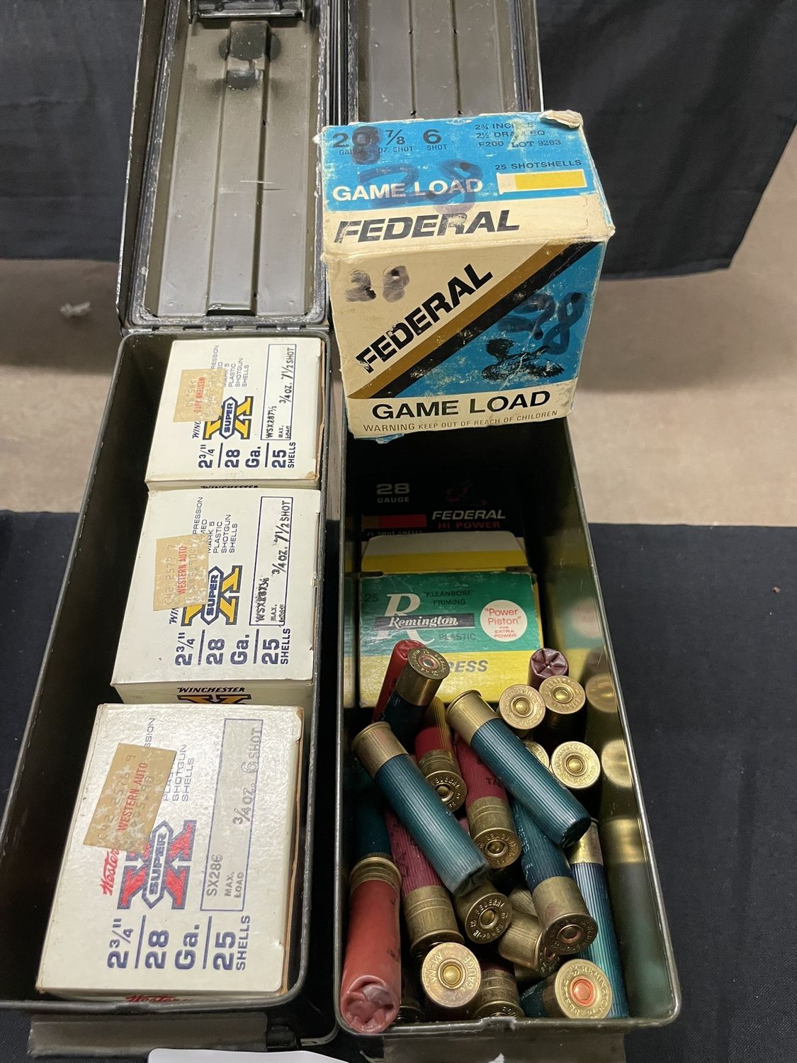 347 ASSORTED 28 GA 2-3/4&quot; SHOTGUN SHELLS