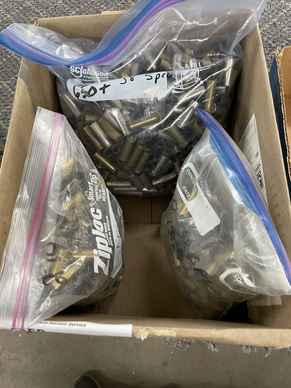 358 38 SPL MIXED BRASS - 1000+