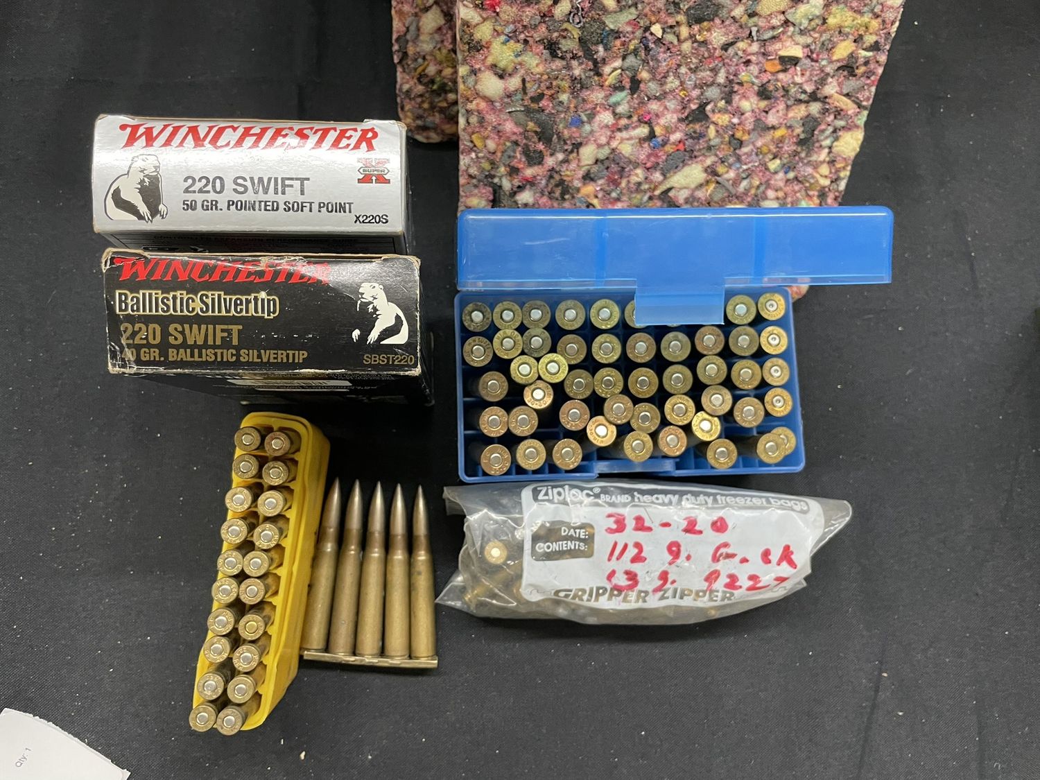 350 ASSORTED RIFLE AMMO