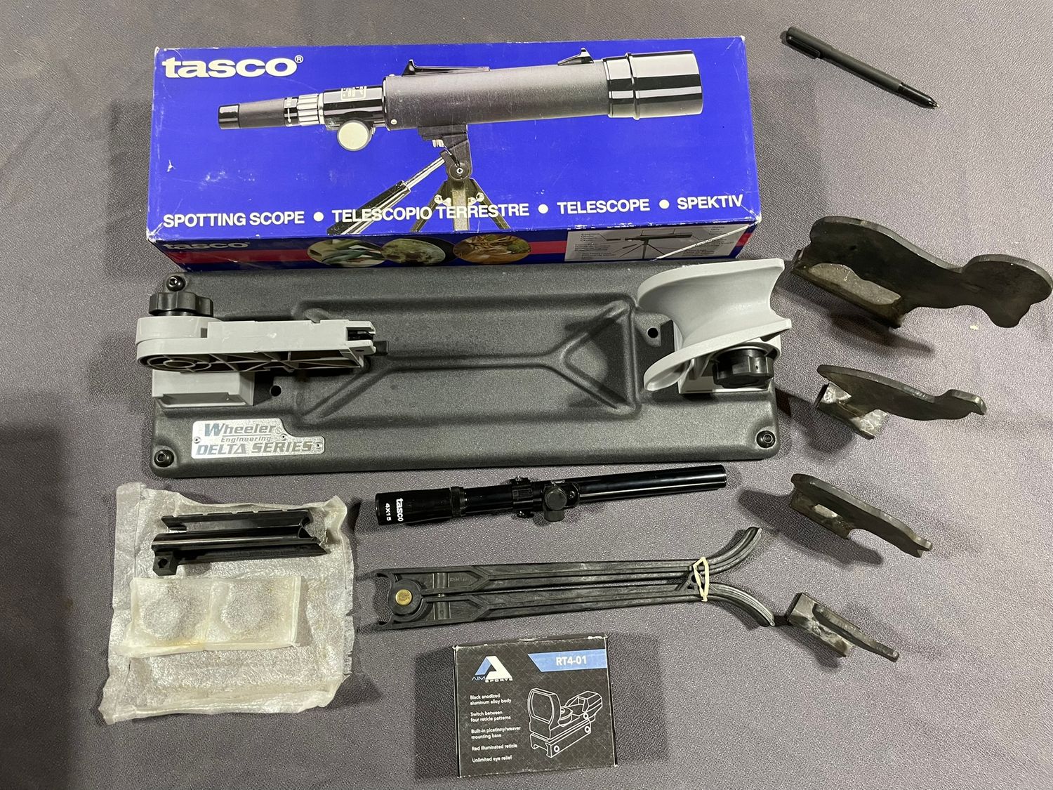 464 ASSORTED SHOOTING ACCESSORIES