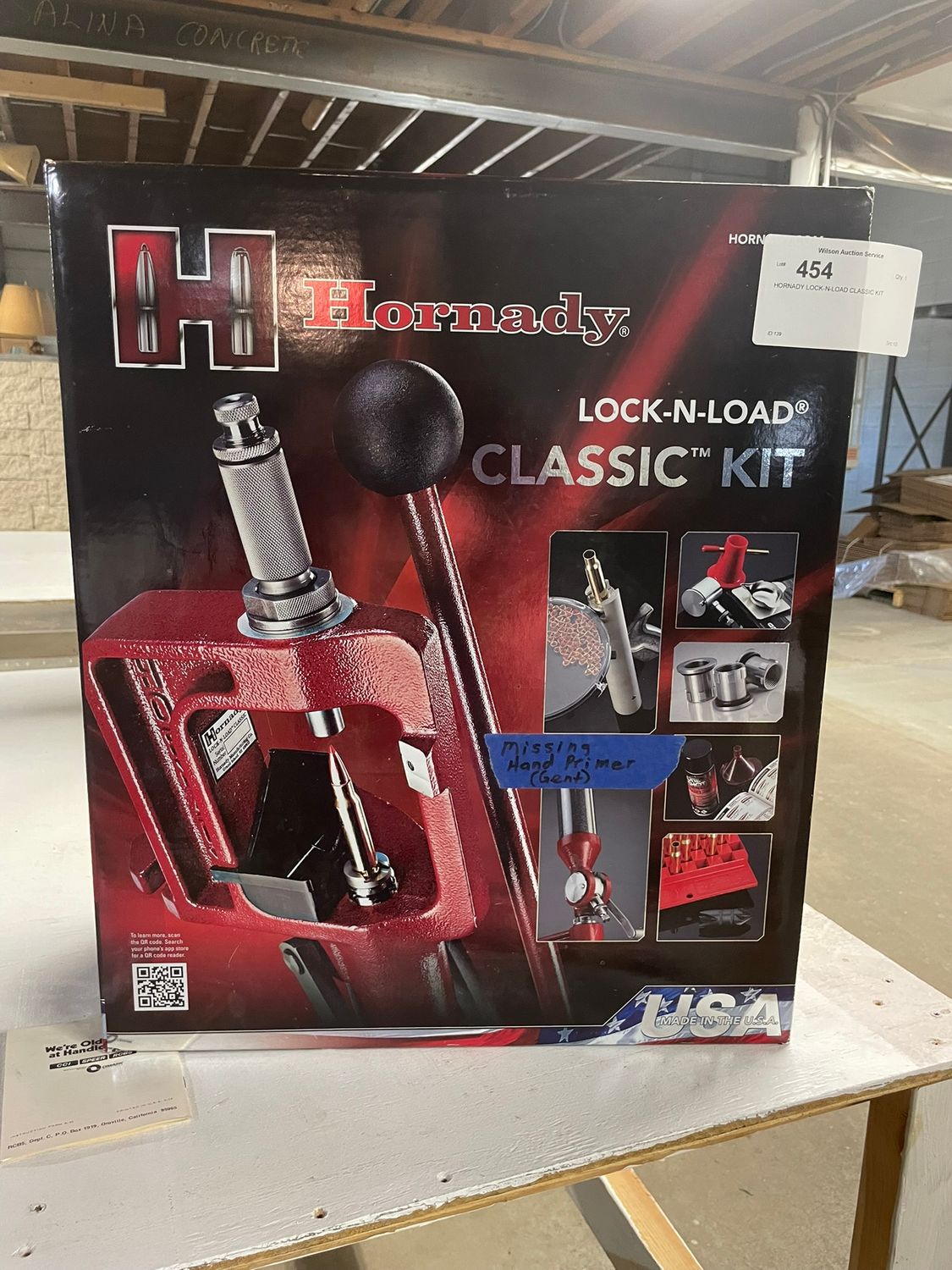 454 HORNADY LOCK-N-LOAD CLASSIC KIT