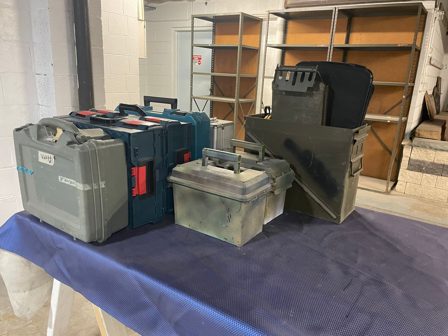 483 ASSORTED AMMO CANS/BOXES - PICK UP ONLY