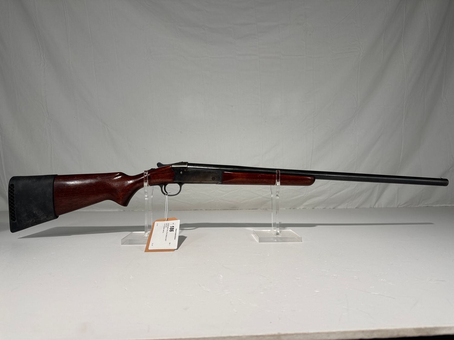 186 SAVAGE MOD 220, 20 GA SINGLE SHOT SHOTGUN