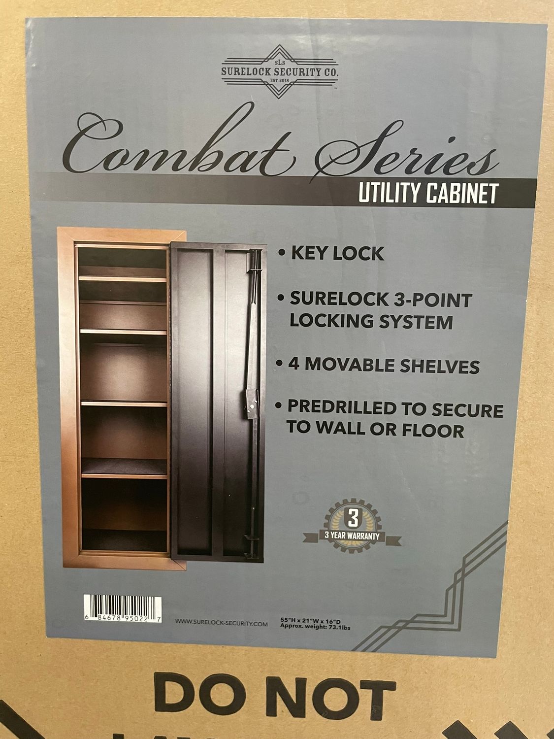 488 SURELOCK SECURITY LOCKING UTILITY CABINET