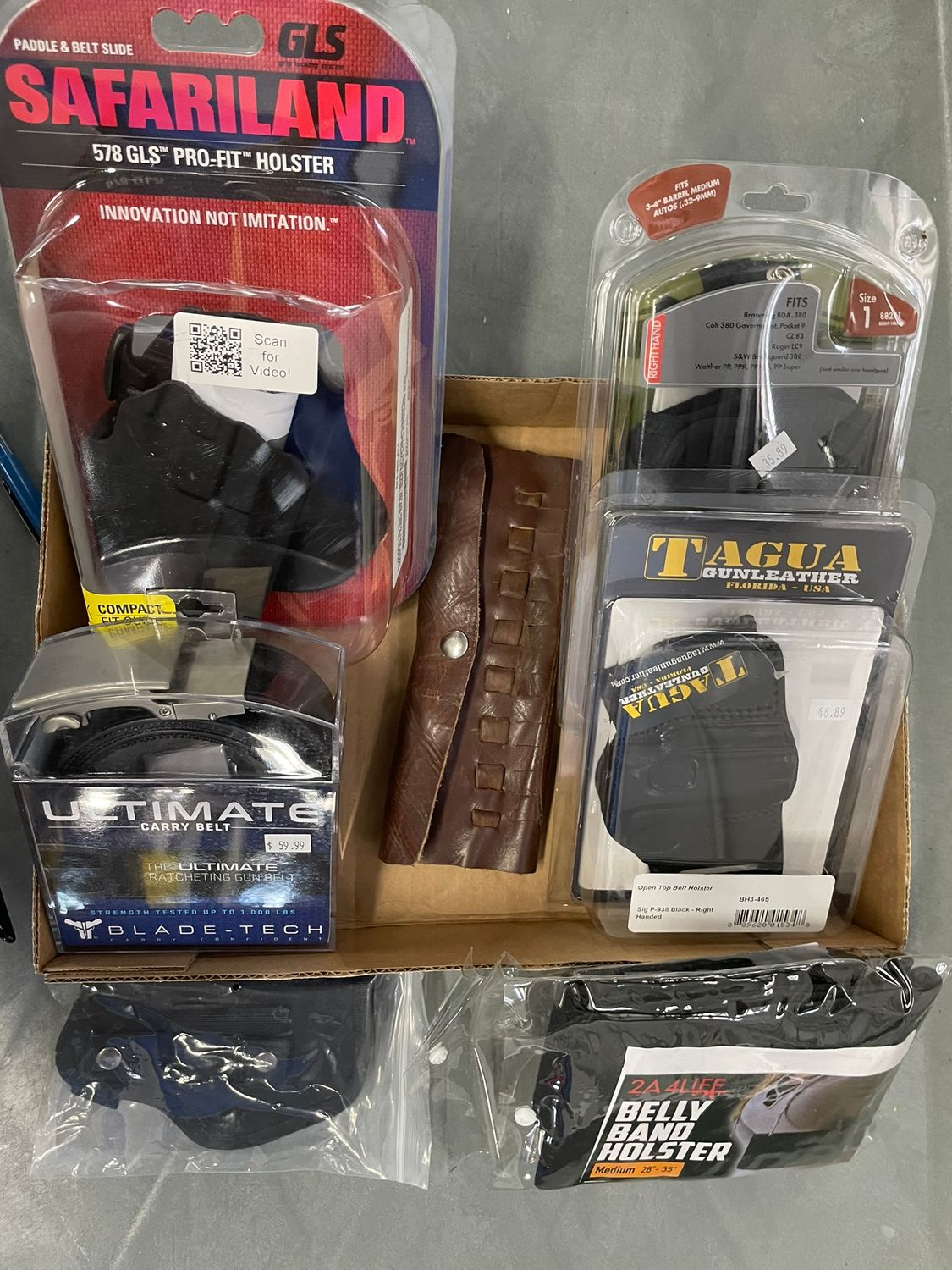 494 ASSORTED HOLSTERS