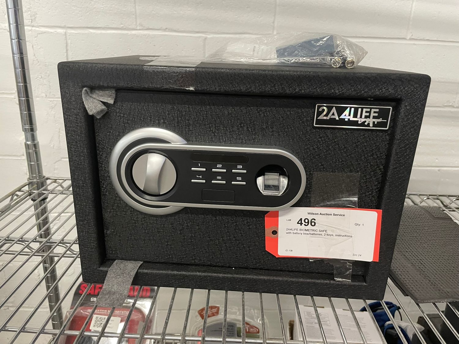 496 2A4LIFE BIOMETRIC SAFE