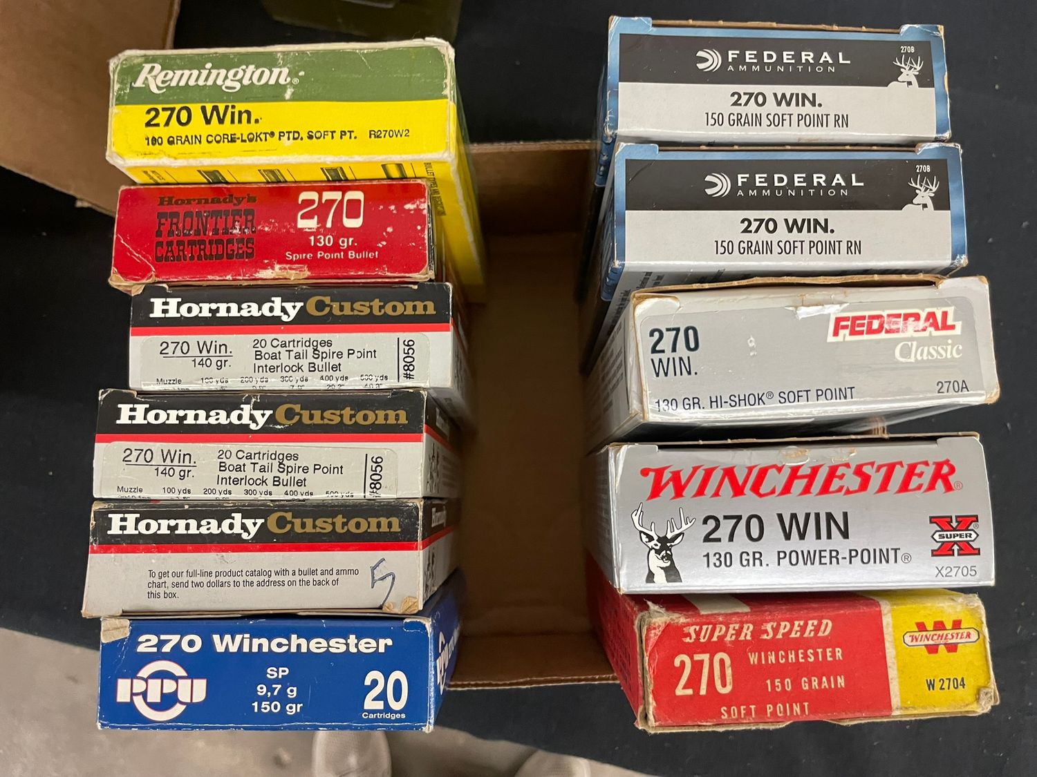 381 ASSORTED 270 WIN AMMO