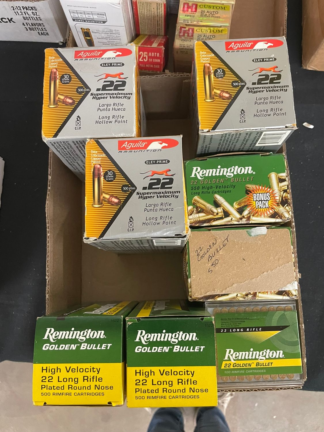 382 ASSORTED 22LR AMMO