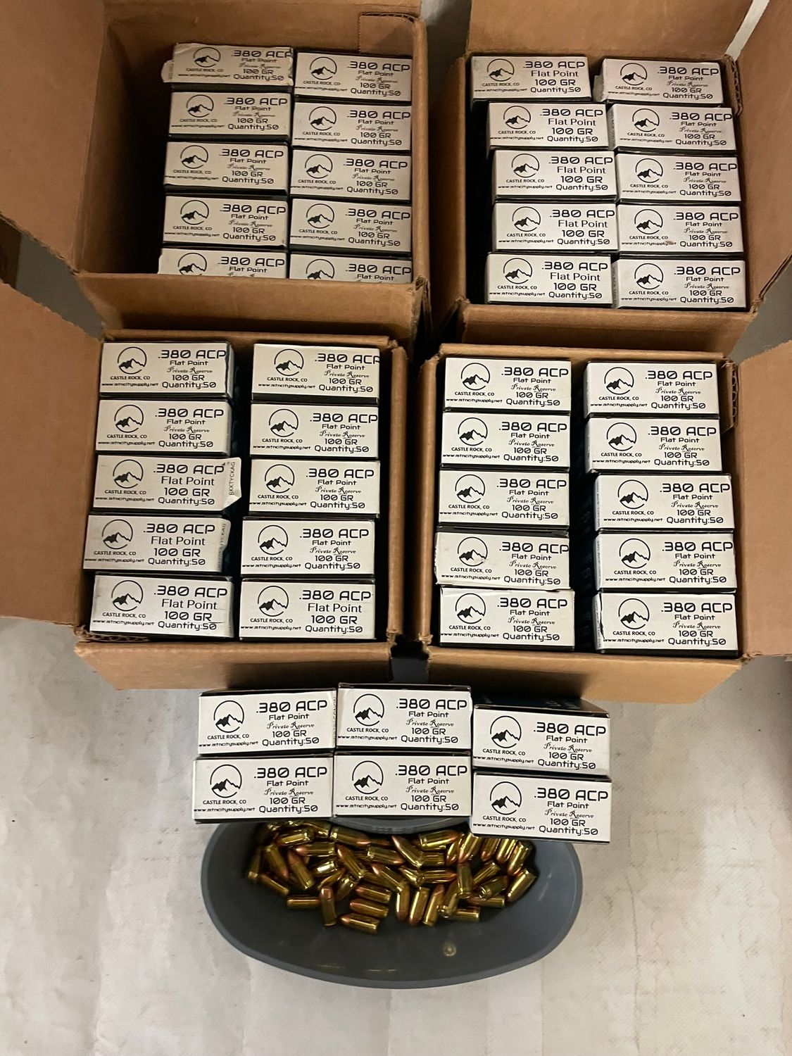 386 ASSORTED 380 ACP AMMO