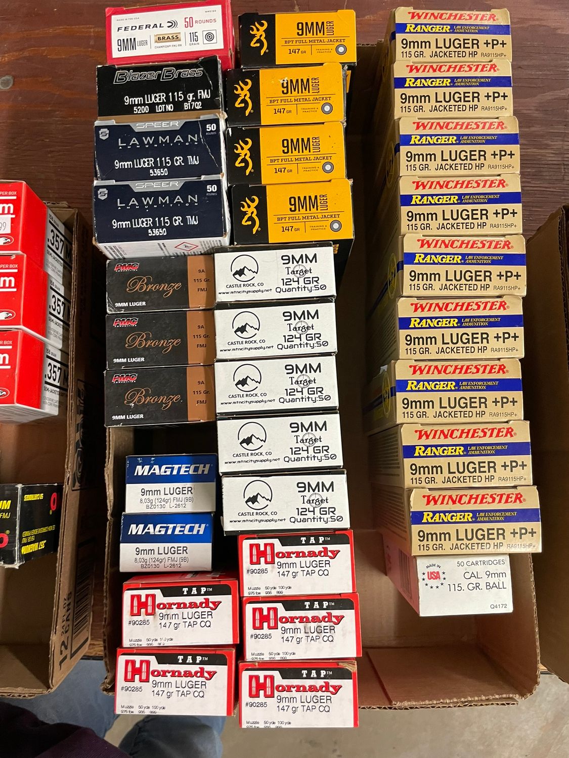 397 ASSORTED 9MM AMMO