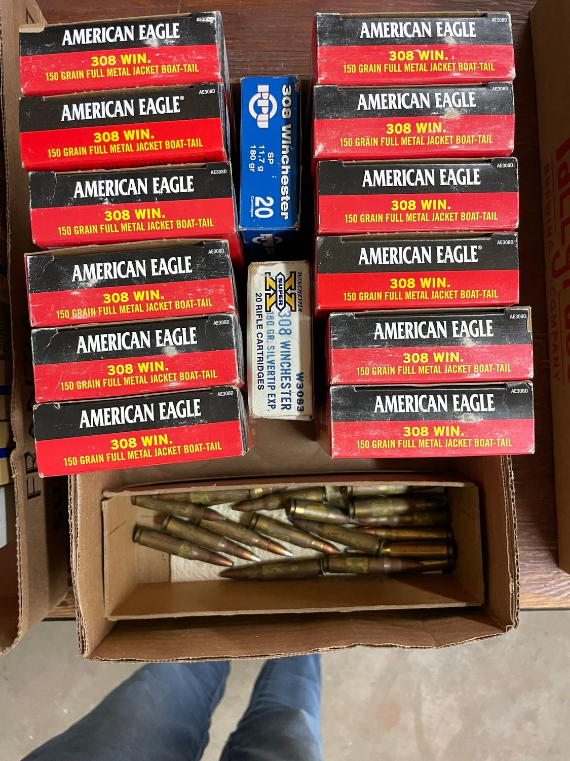 398 ASSORTED 308 WIN AMMO