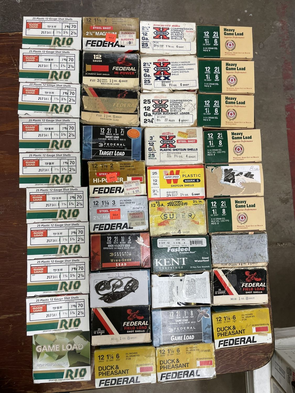 295 ASSORTED 12 GA SHELLS