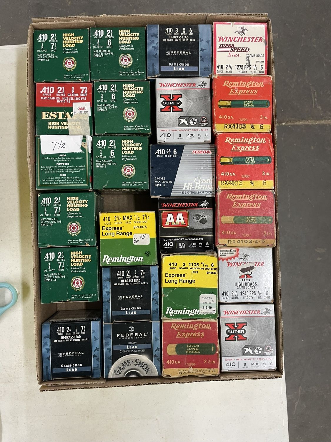 297 ASSORTED 410 GA SHELLS