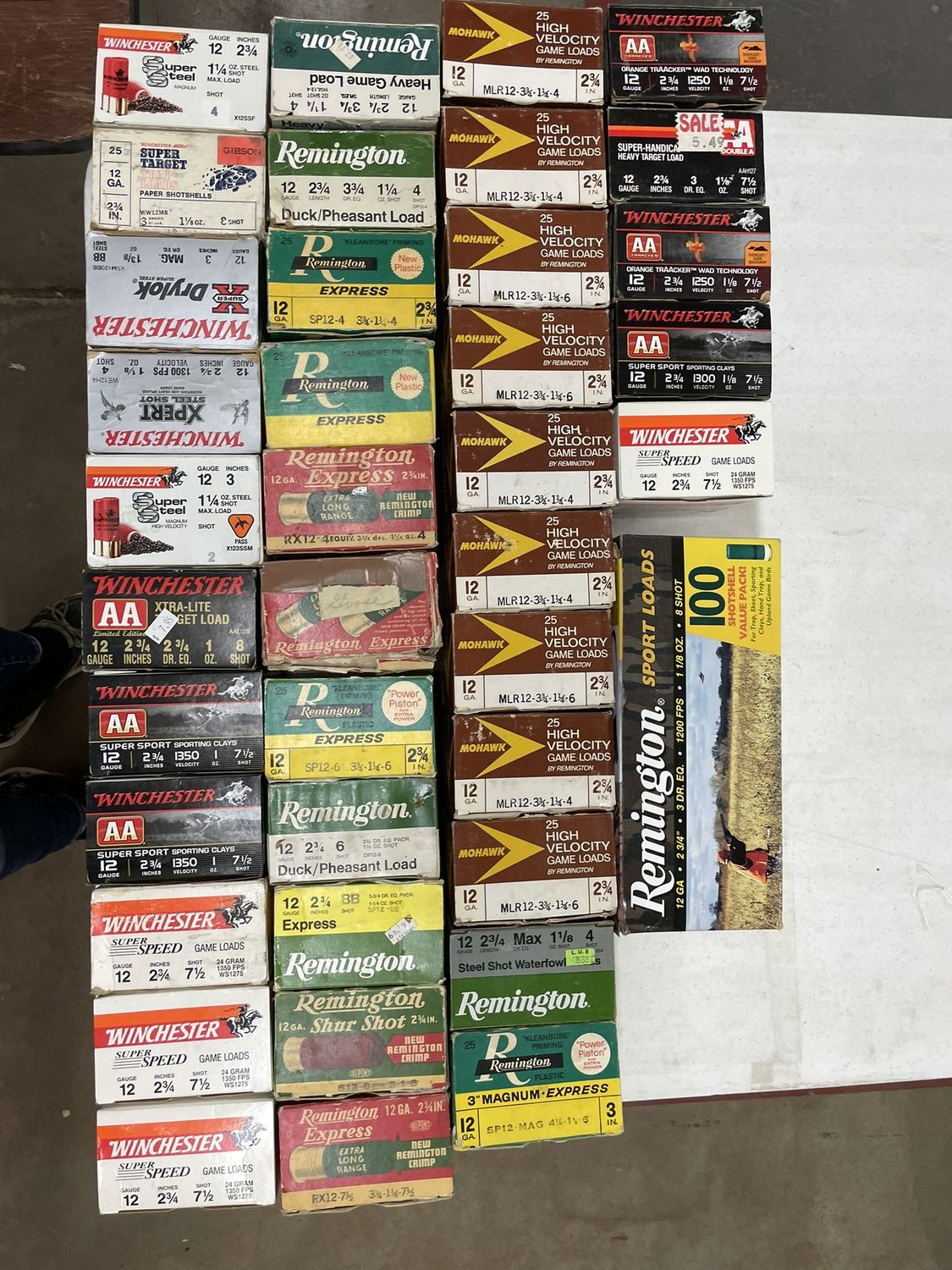 296 ASSORTED 12 GA SHELLS