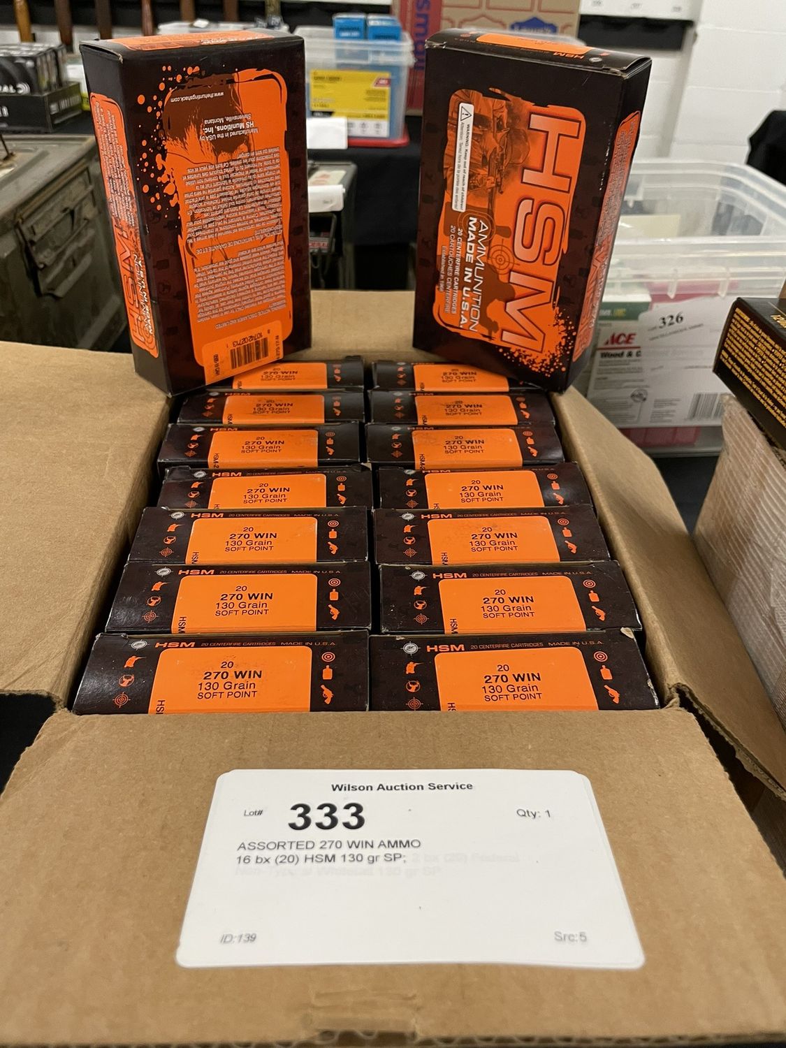 333 ASSORTED 270 WIN AMMO