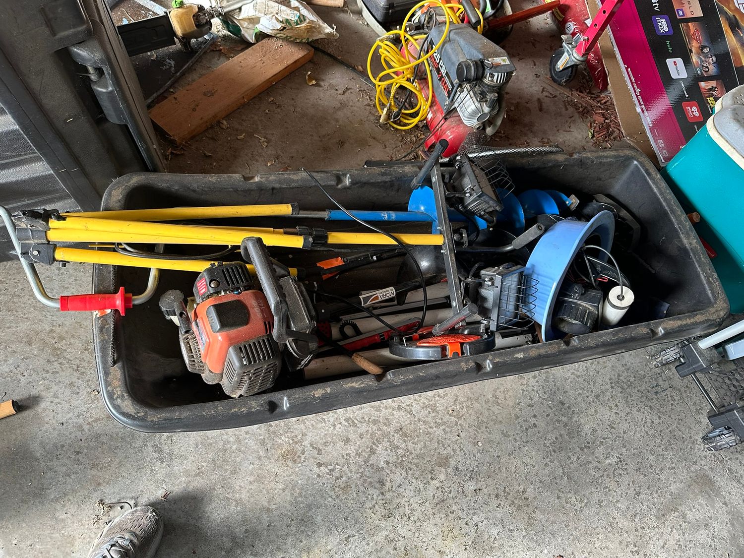 ASSORTED ICE FISHING EQUIPMENT