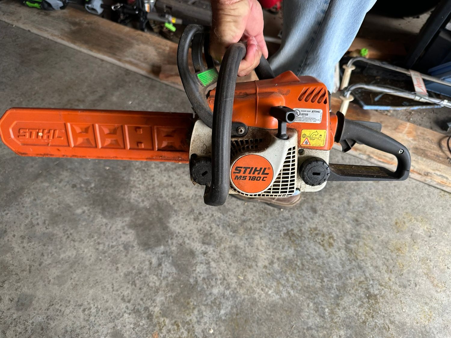 STIHL MS 180C CHAINSAW