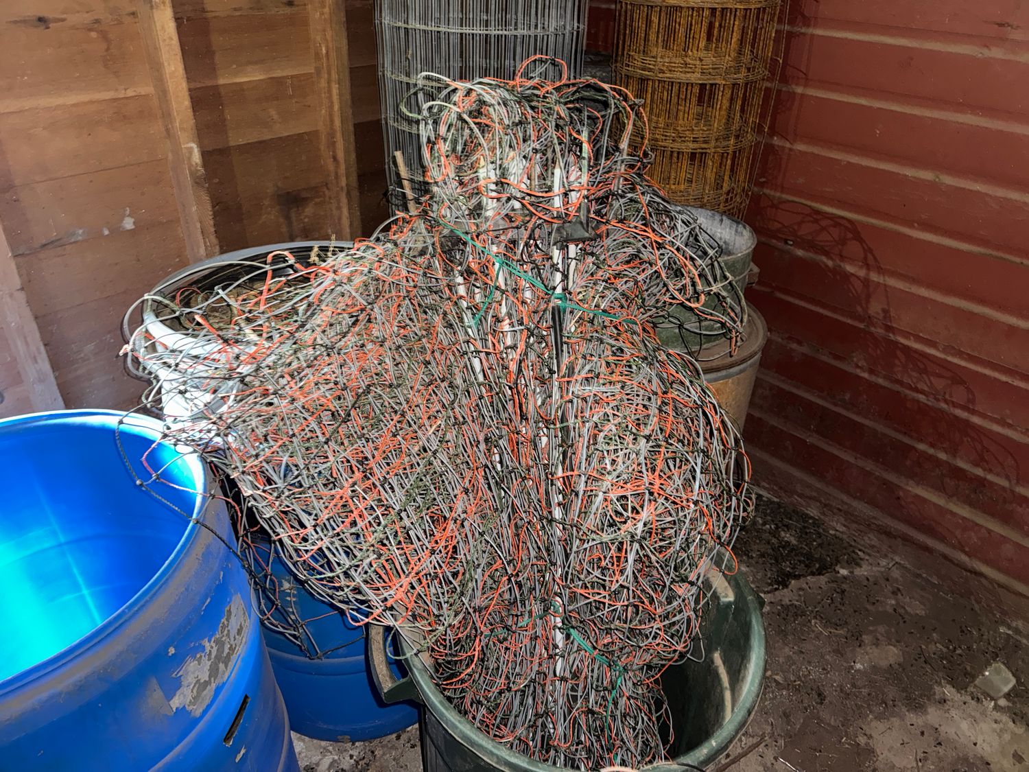 ELECTRIC FENCE NETTING