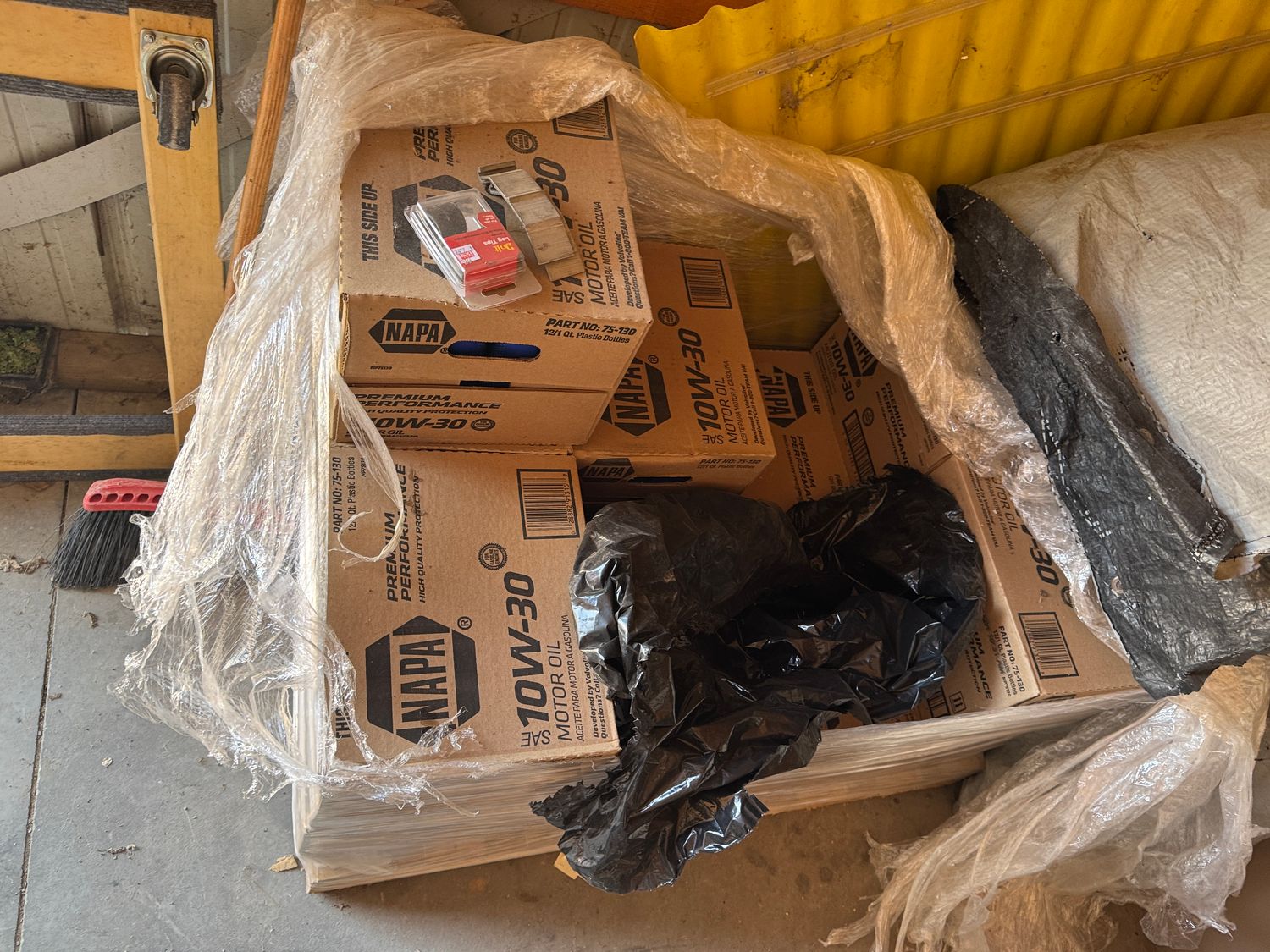 CASES OF NAPA SAE 10W-30 MOTOR OIL