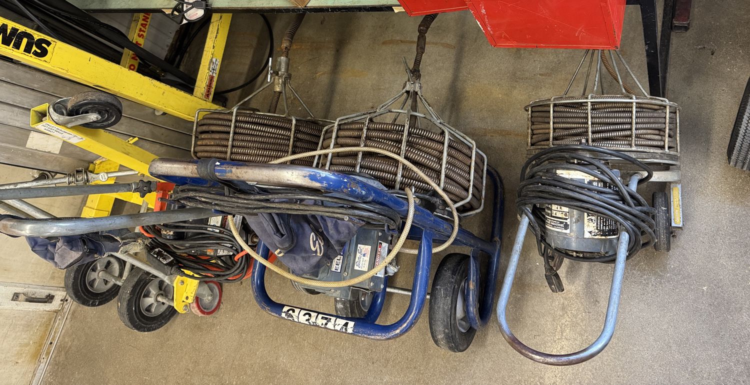 ELECTRIC DRAIN AUGERS