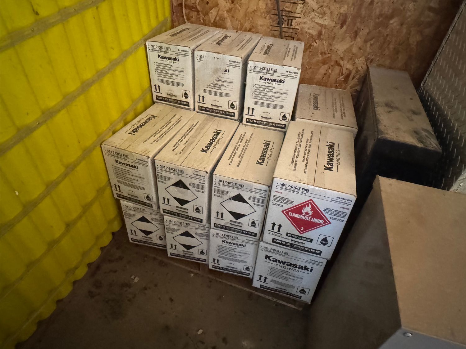 CASES OF KAWASAKI 50:1 2-CYCLE FUEL