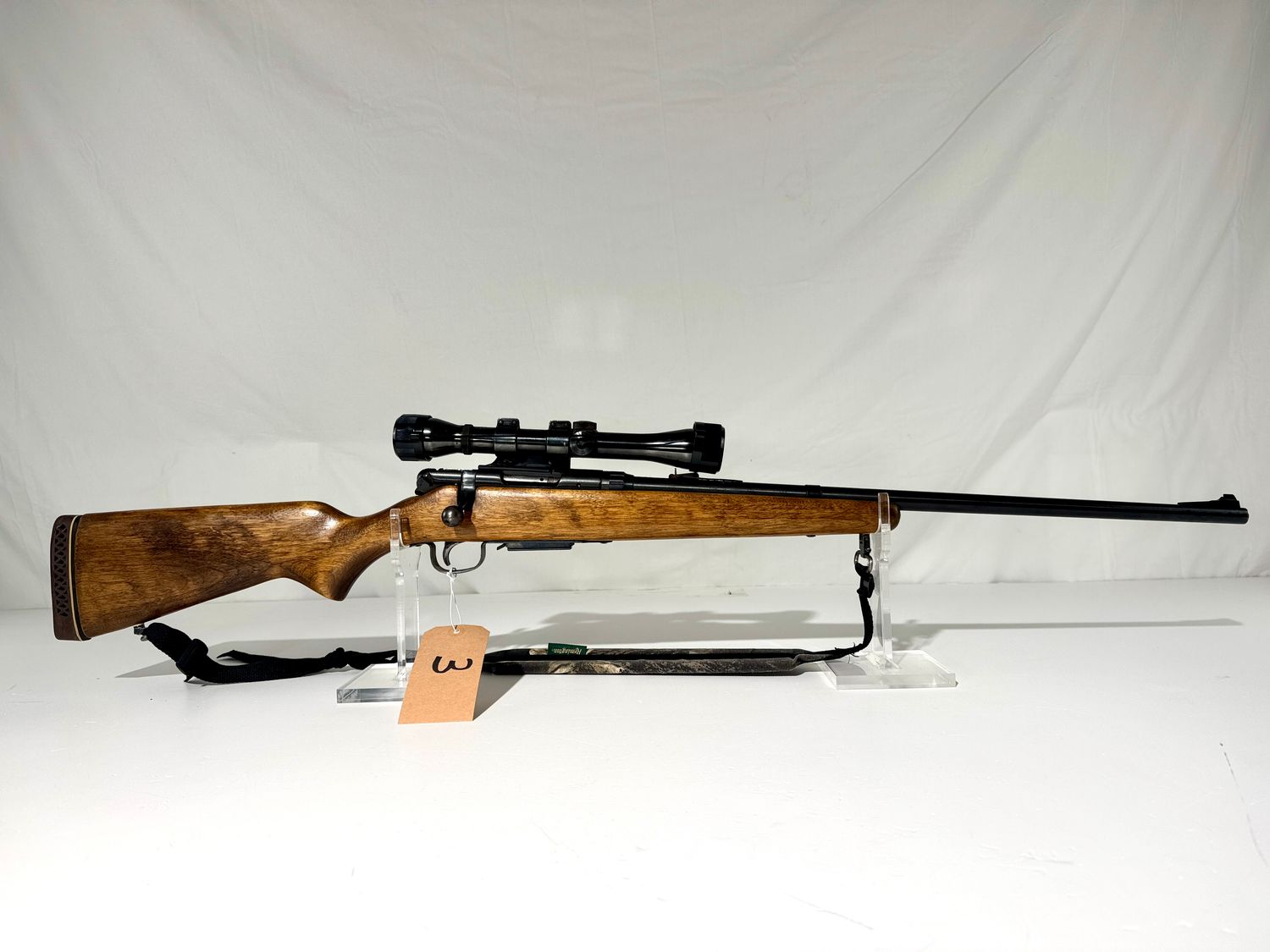 3 SPRINGFIELD 840 222REM CAL BOLT ACTION RIFLE