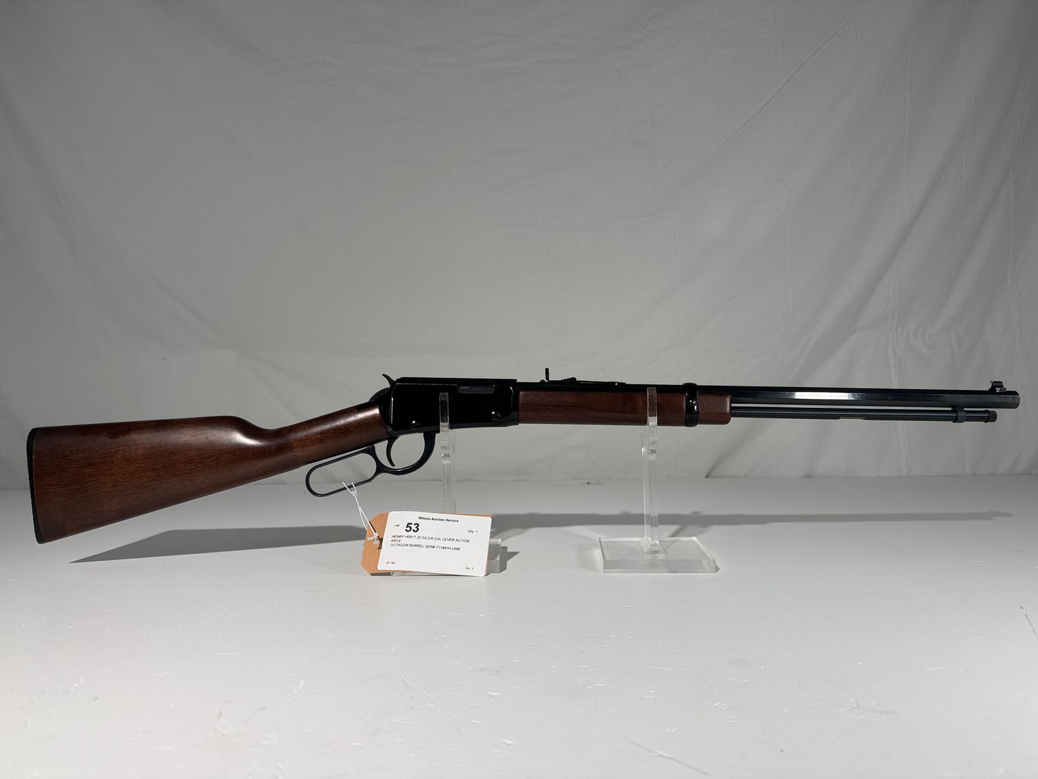 53 HENRY H001T 22 S/L/LR CAL LEVER ACTION RIFLE