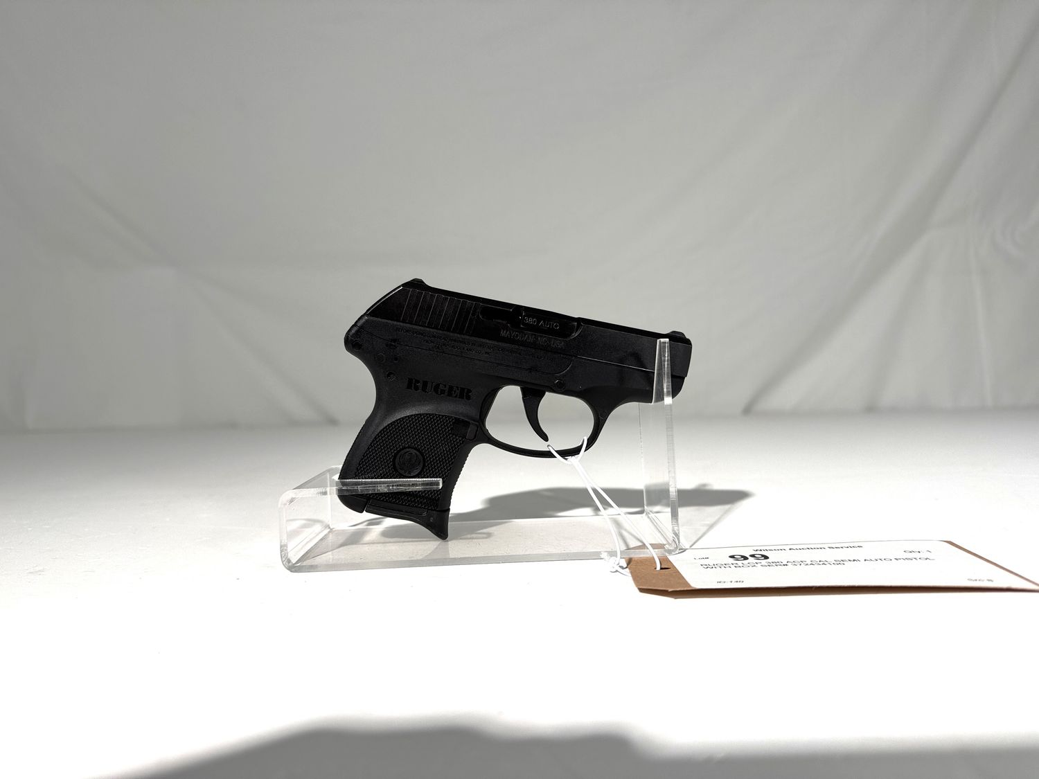 99 RUGER LCP 380 ACP CAL SEMI AUTO PISTOL