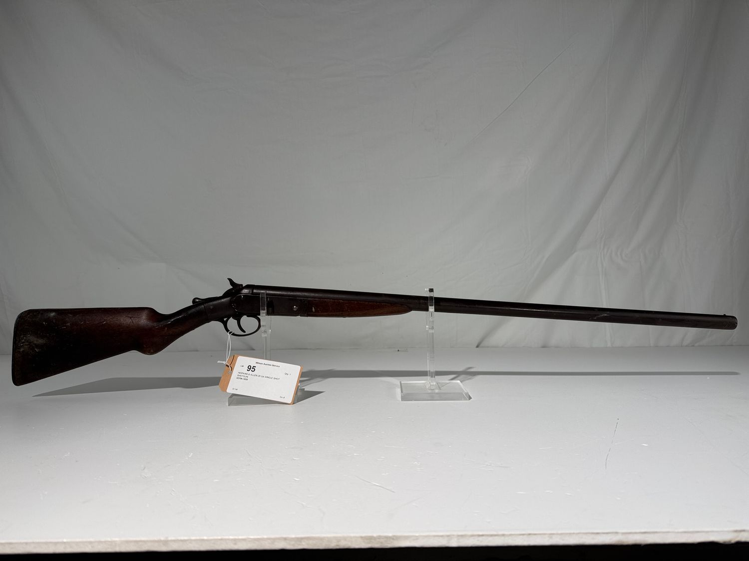 95 HOPKINS &amp; ALLEN 20 GA SINGLE SHOT SHOTGUN