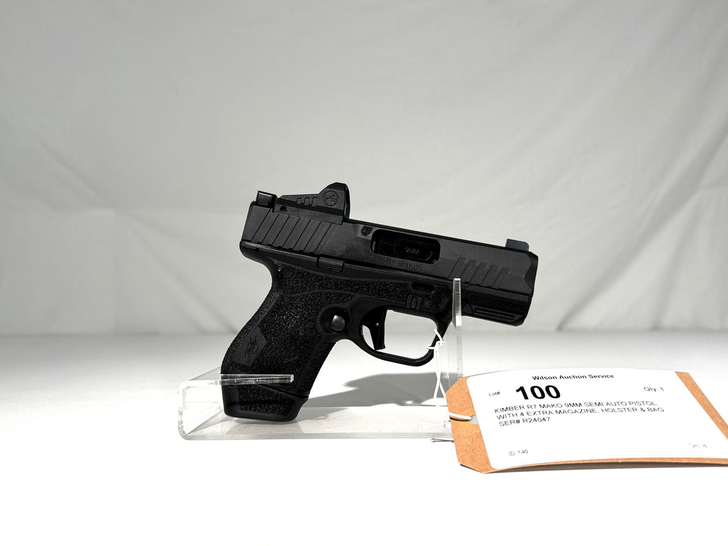 100 KIMBER R7 MAKO 9MM SEMI AUTO PISTOL