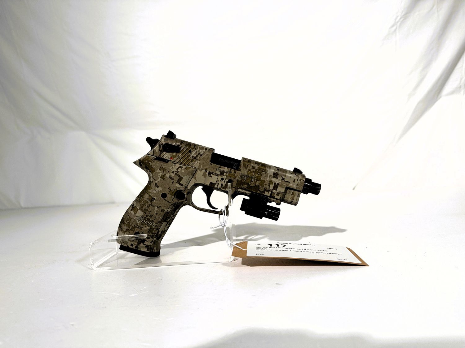 117 SIG SAUER MOSQUITO 22 LR SEMI AUTO PISTOL