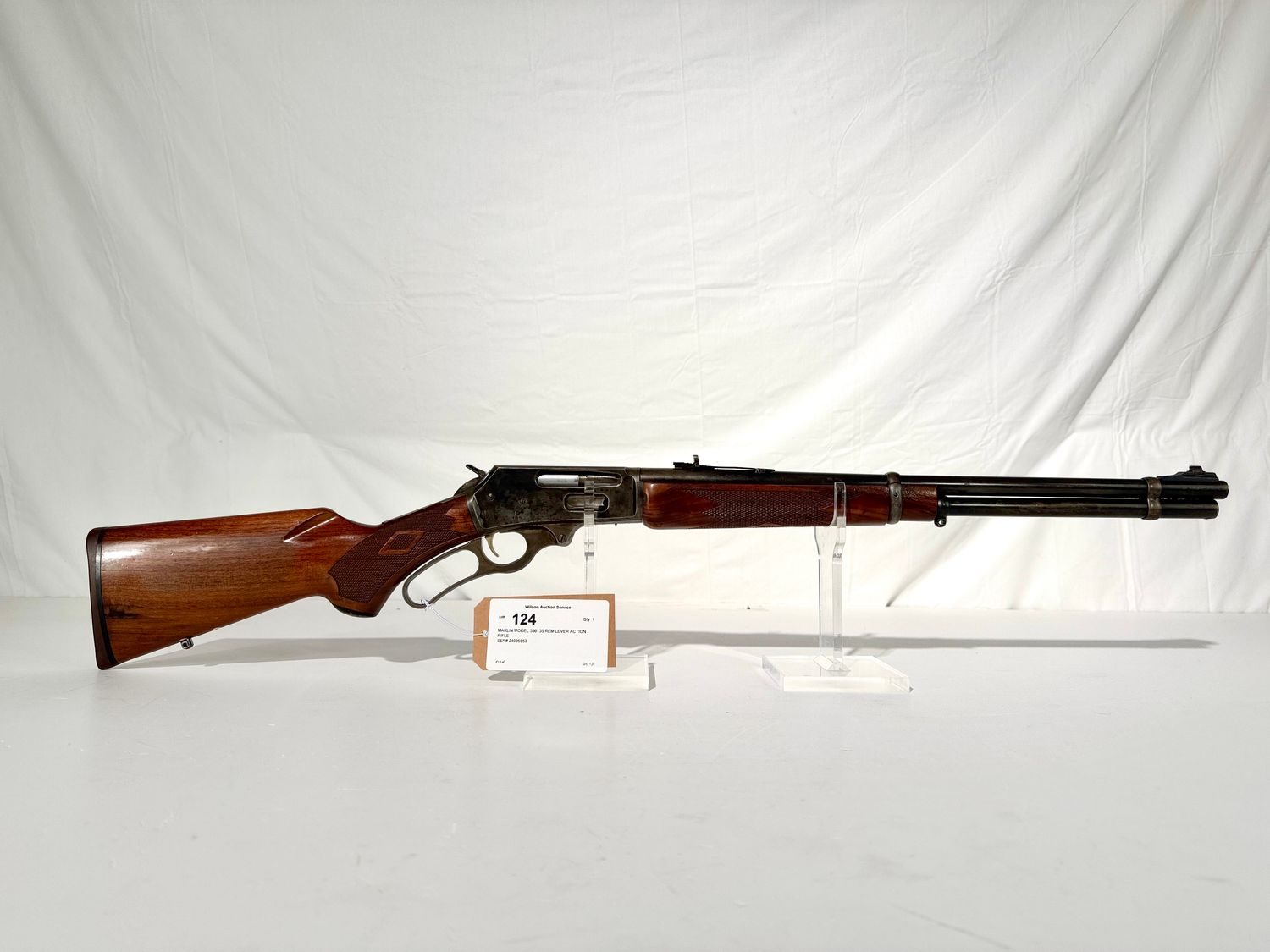 124 MARLIN MODEL 336 .35 REM LEVER ACTION RIFLE
