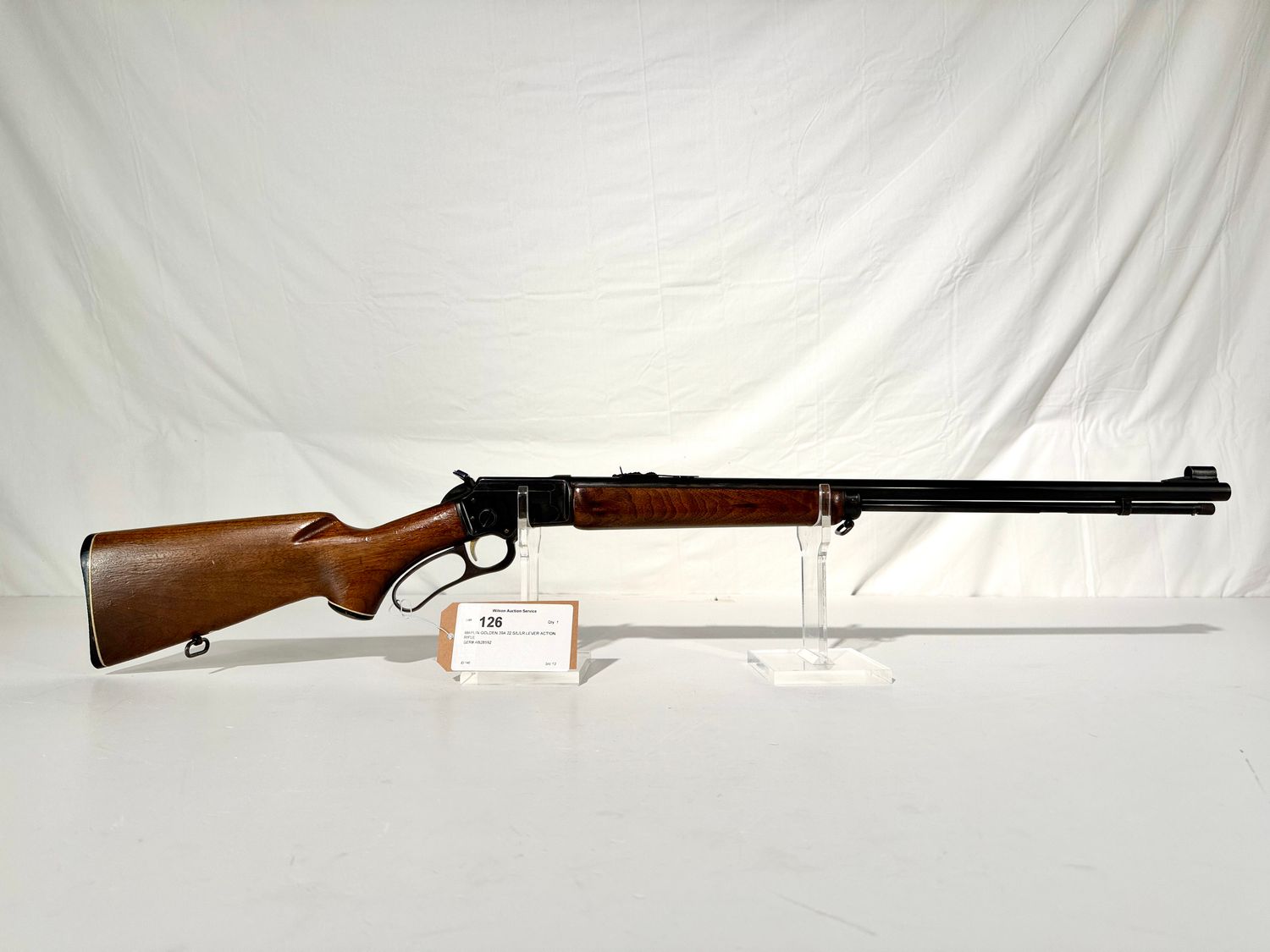 126 MARLIN GOLDEN 39A 22 S/L/LR LEVER ACTION RIFLE