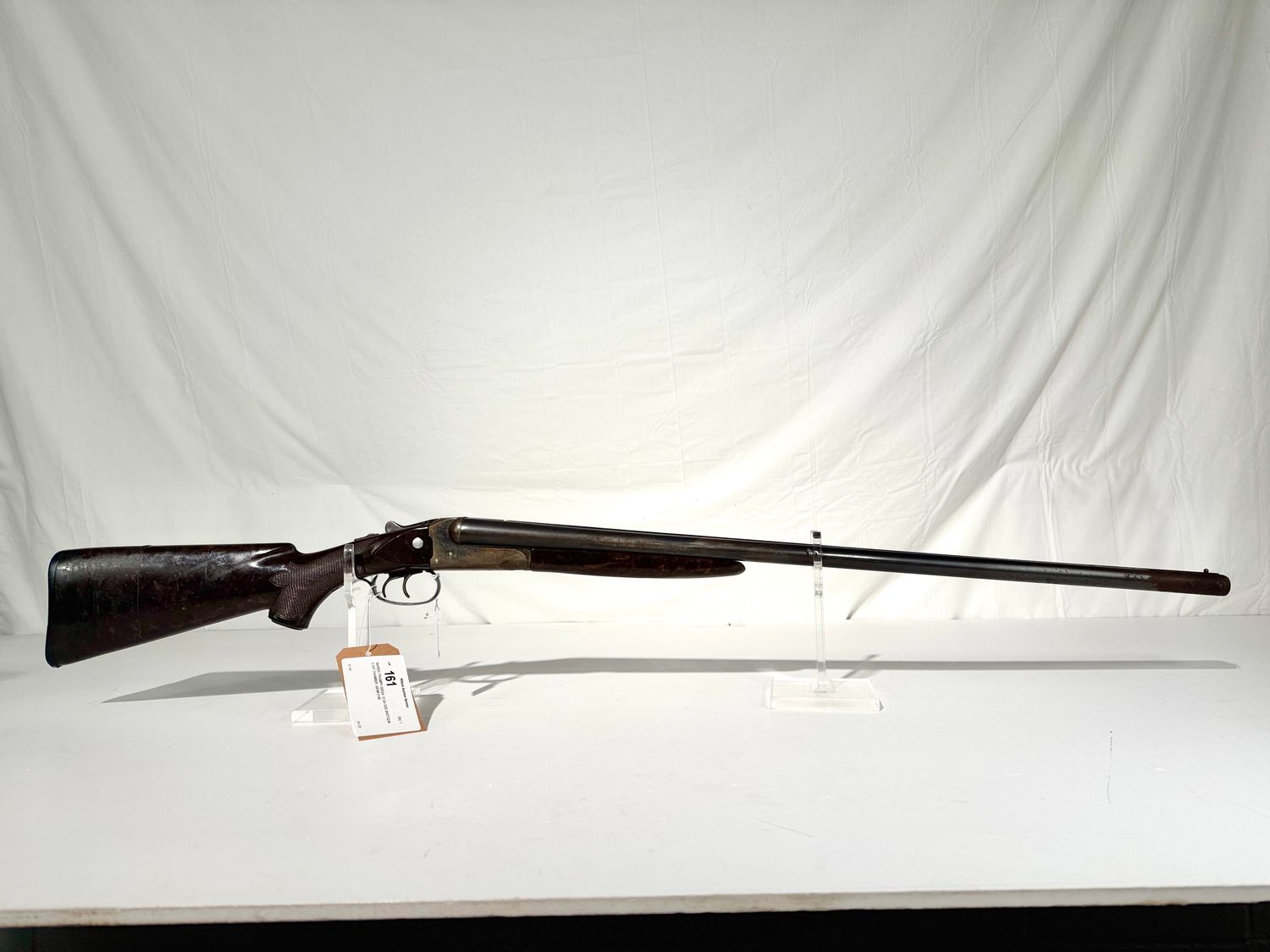 161 WARDS TRIUMPH SD52A 12 GA SXS SHOTGUN